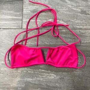 2 MEDIUM NEON BIKINI TOPS